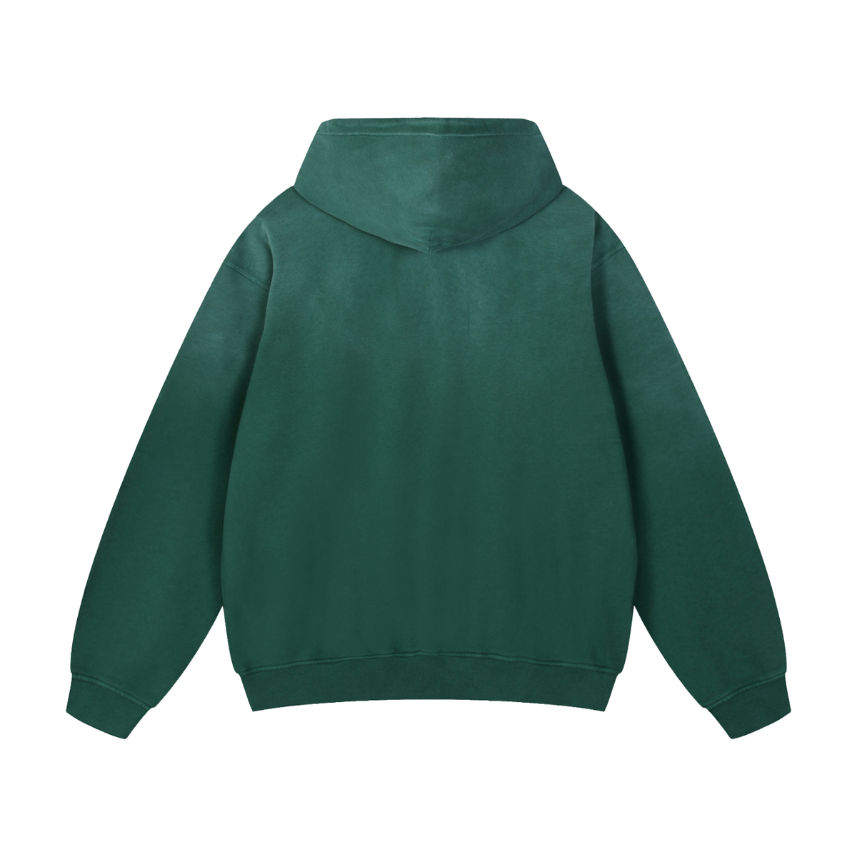 Heavyweight Sunfade Oversized Hoodie Tulips newspaper