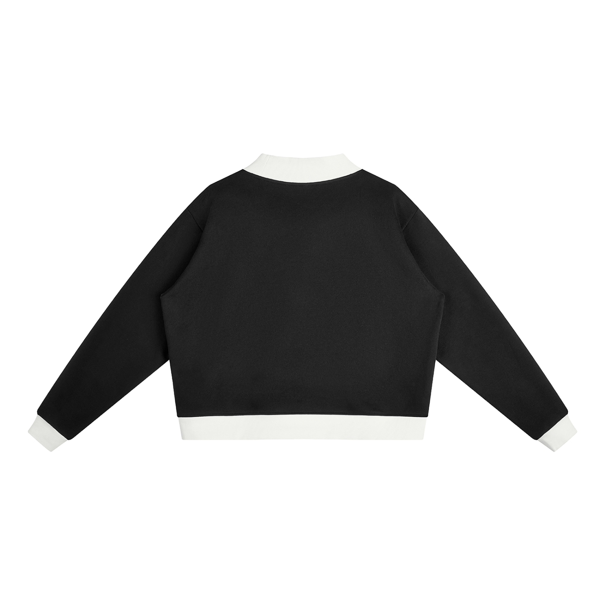 Women’s Mock Neck Crewneck Sweatshirt Irene Lyric