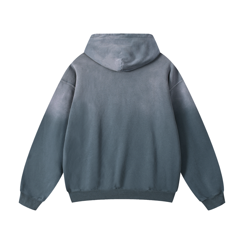 Heavyweight Sunfade Oversized Hoodie God is in control