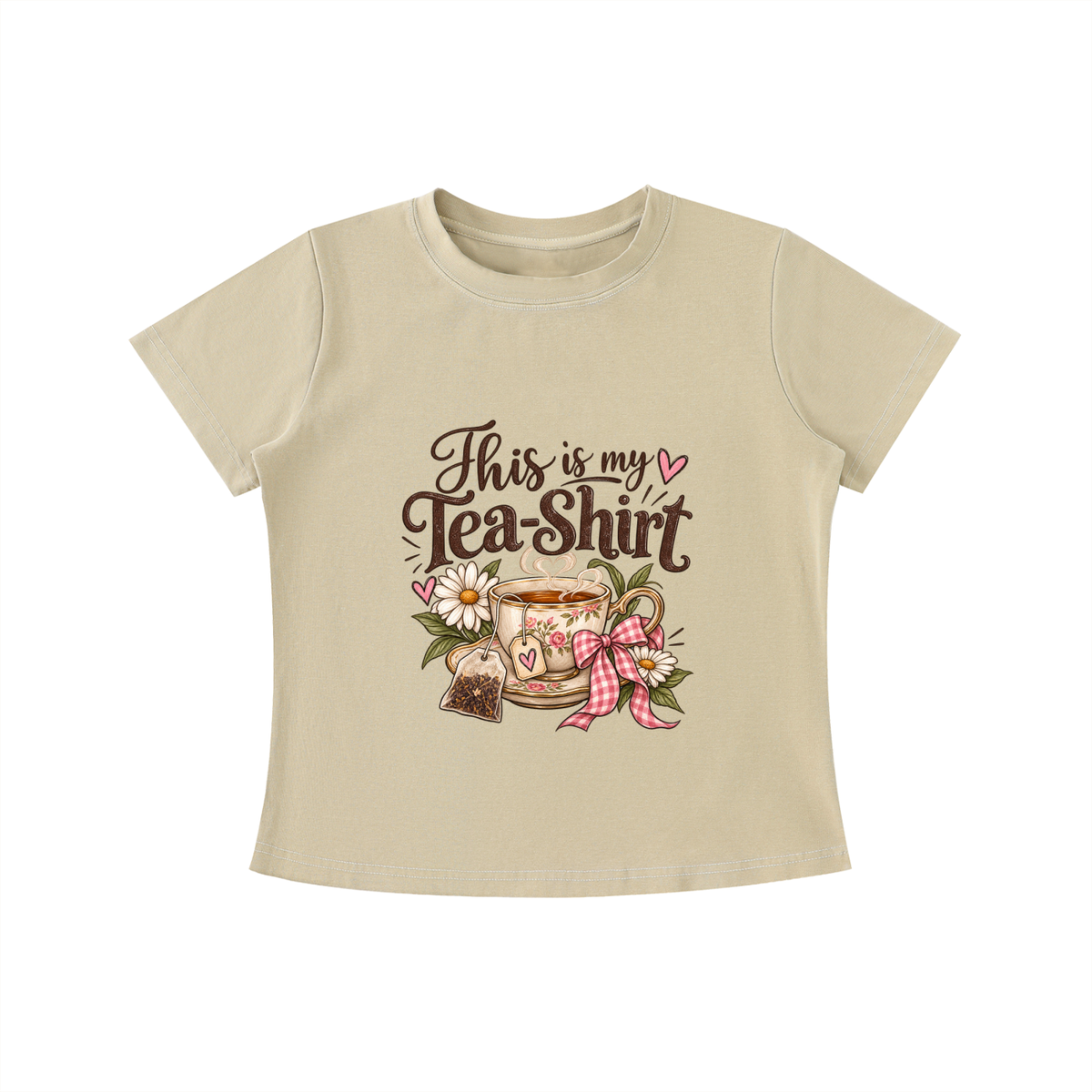 Vintage Wash Slim Fit T-shirt Teashirt