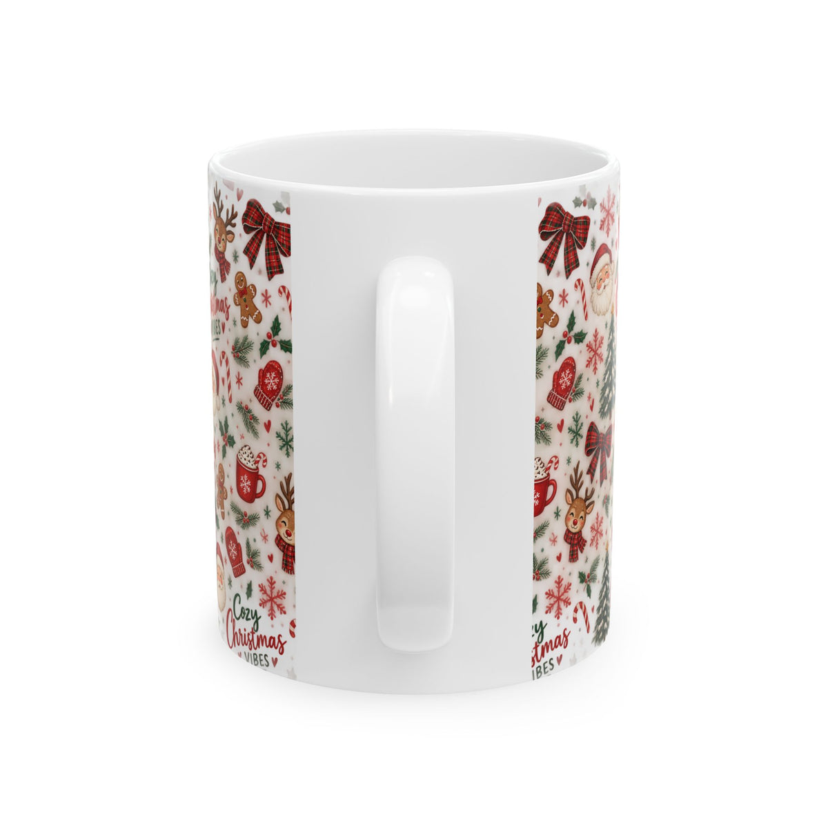 Christmas Cozy Vibes Ceramic Mug (11oz, 15oz)