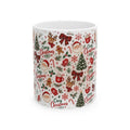Christmas Cozy Vibes Ceramic Mug (11oz, 15oz)
