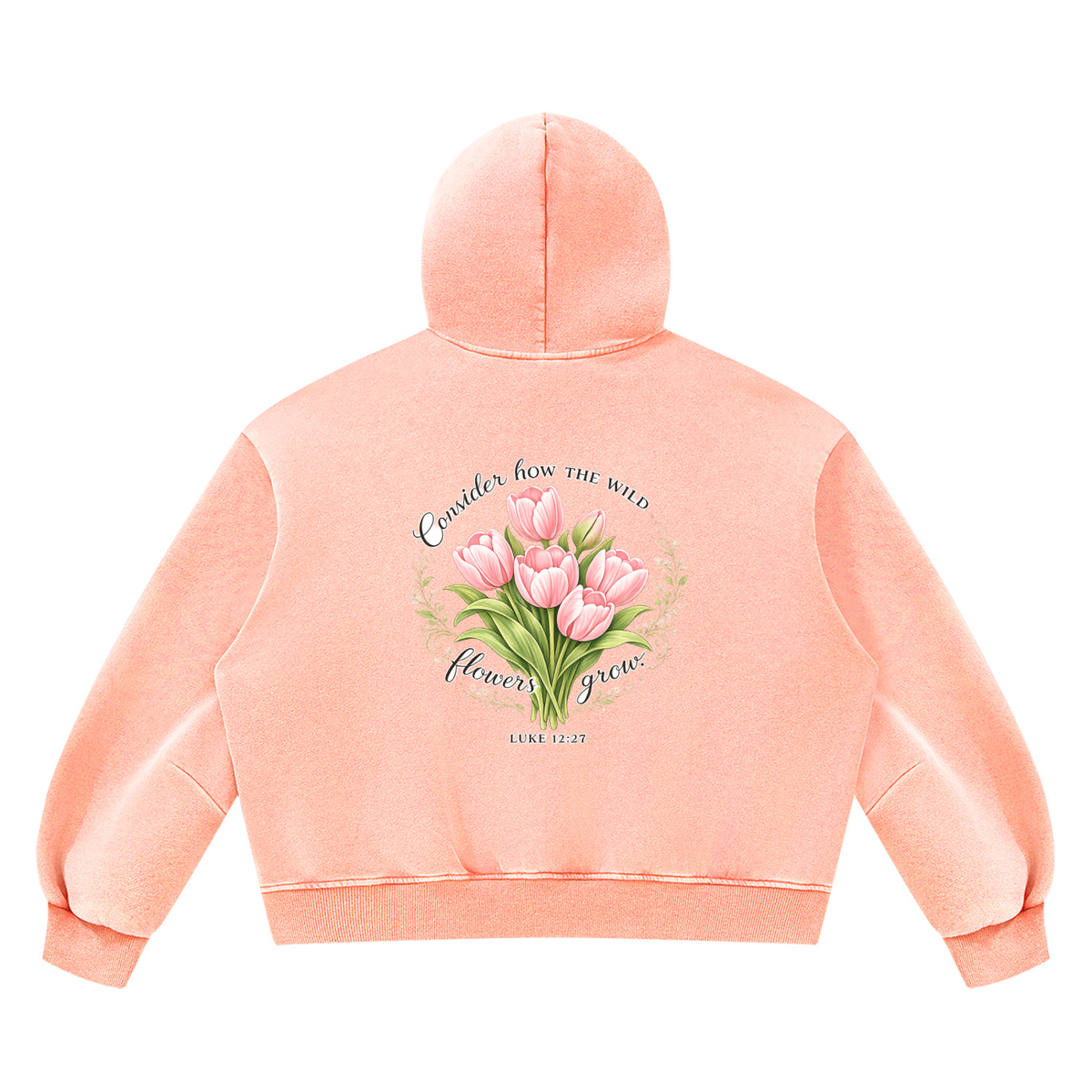Unisex Vintage Wash Boxy Fleece Hoodie consider