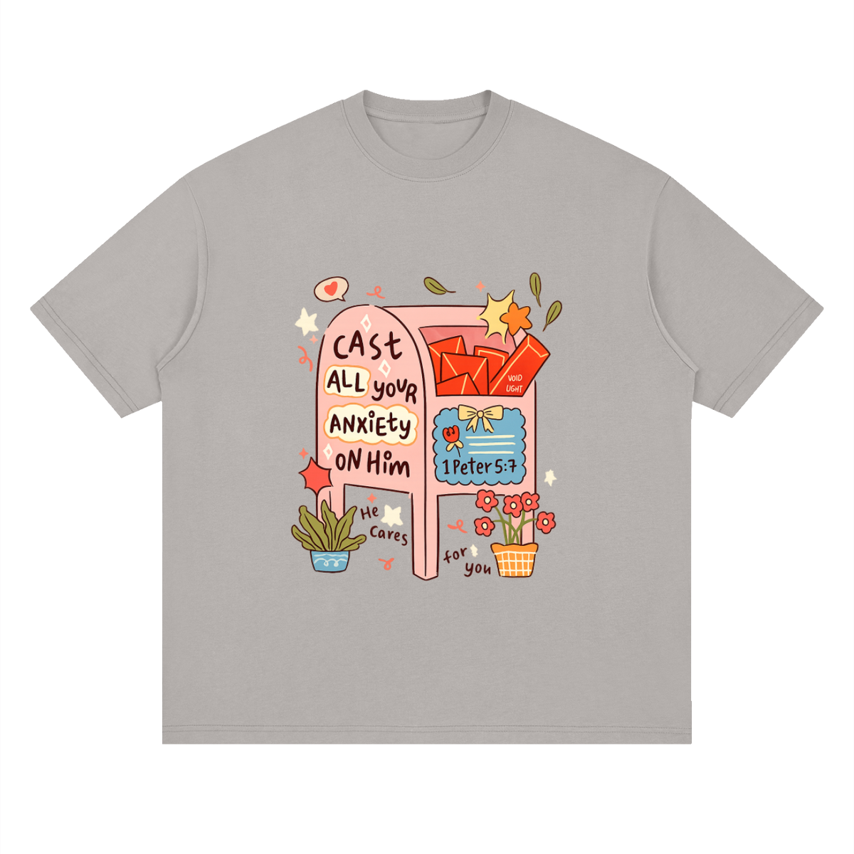 Streetwear Loose Drop Shoulder T-Shirt