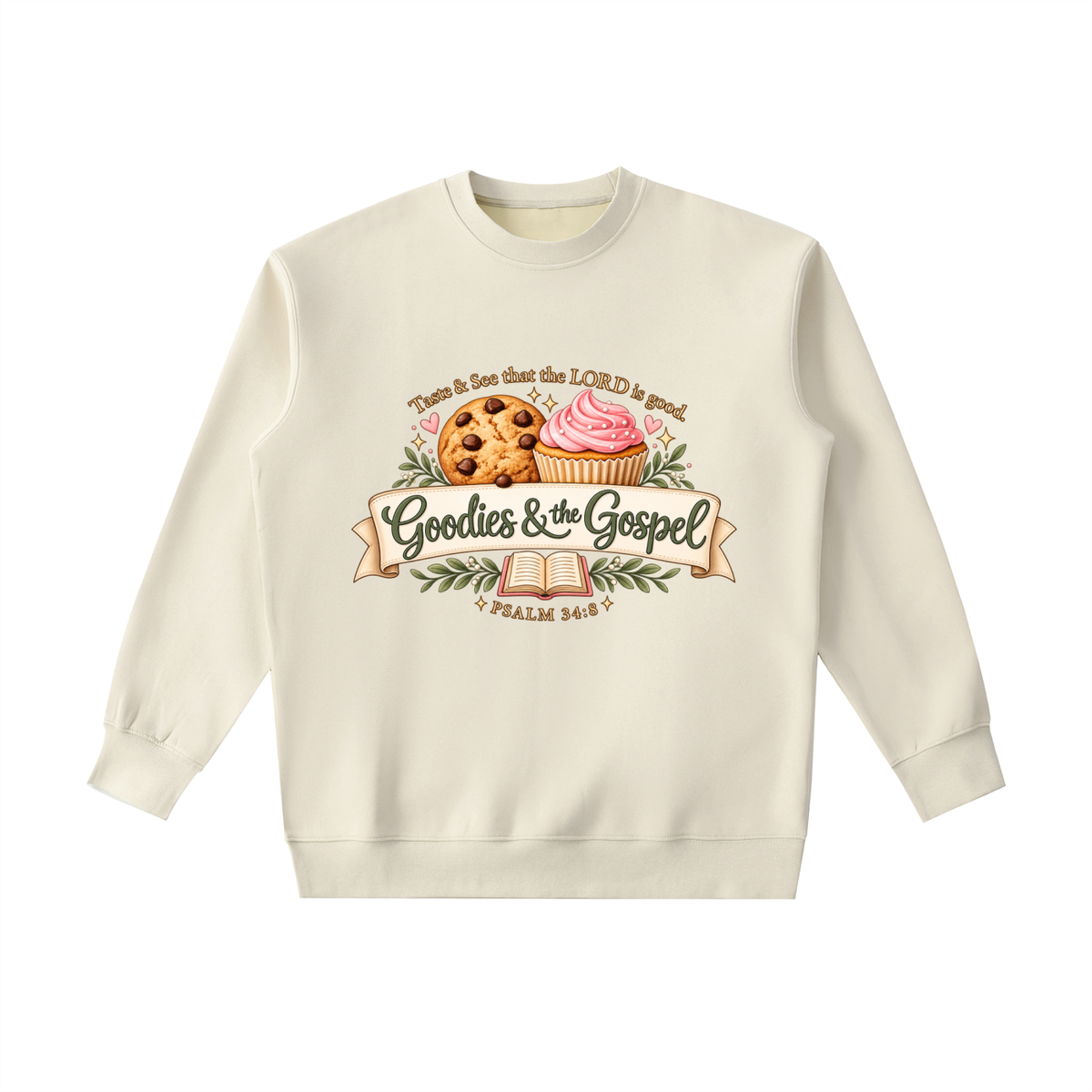 Essential Heavyweight Crewneck Sweatshirt Taste and See