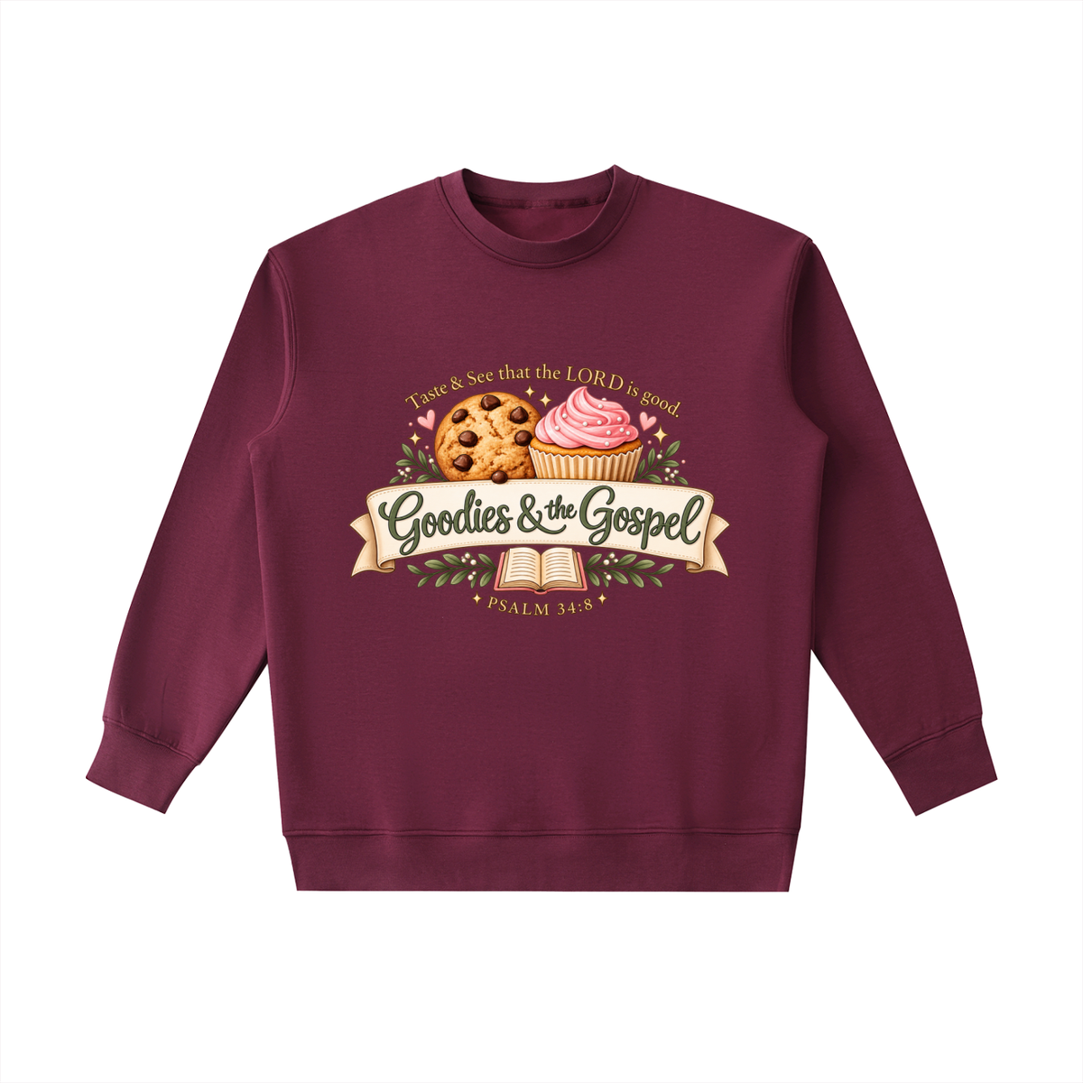 Essential Heavyweight Crewneck Sweatshirt Taste and See