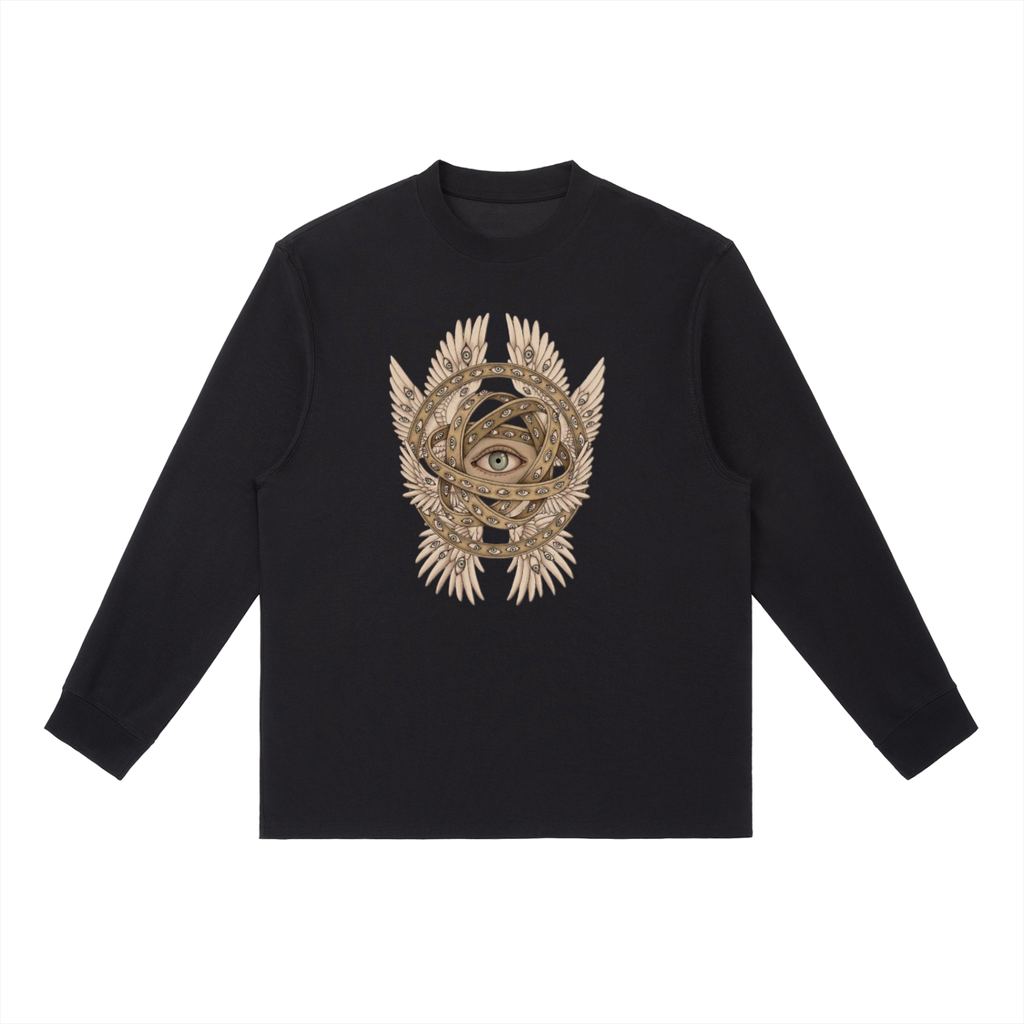 Essential Crewneck Long-Sleeve T-Shirt seraphim angel