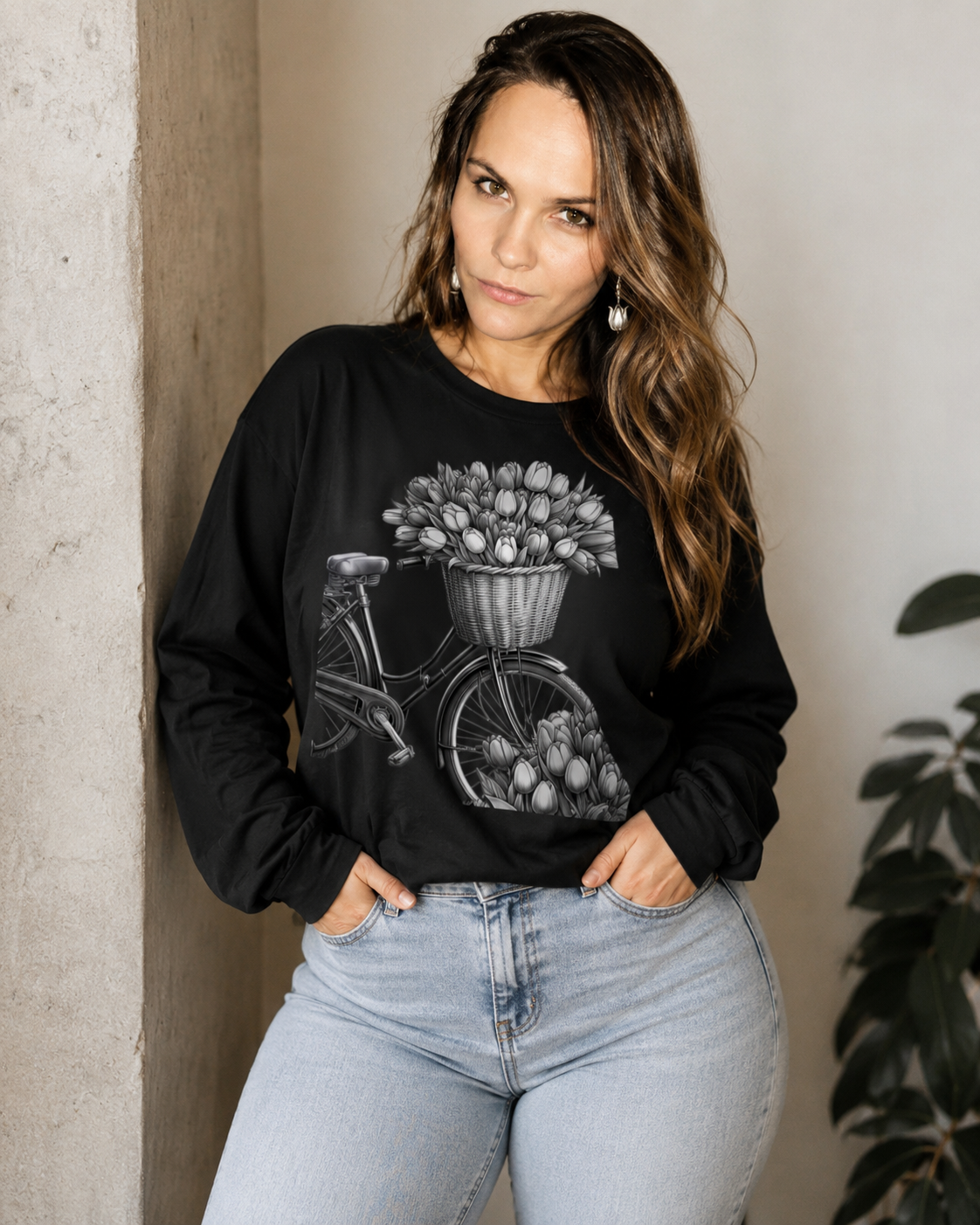 Oversized Unisex Long Sleeve T-Shirt