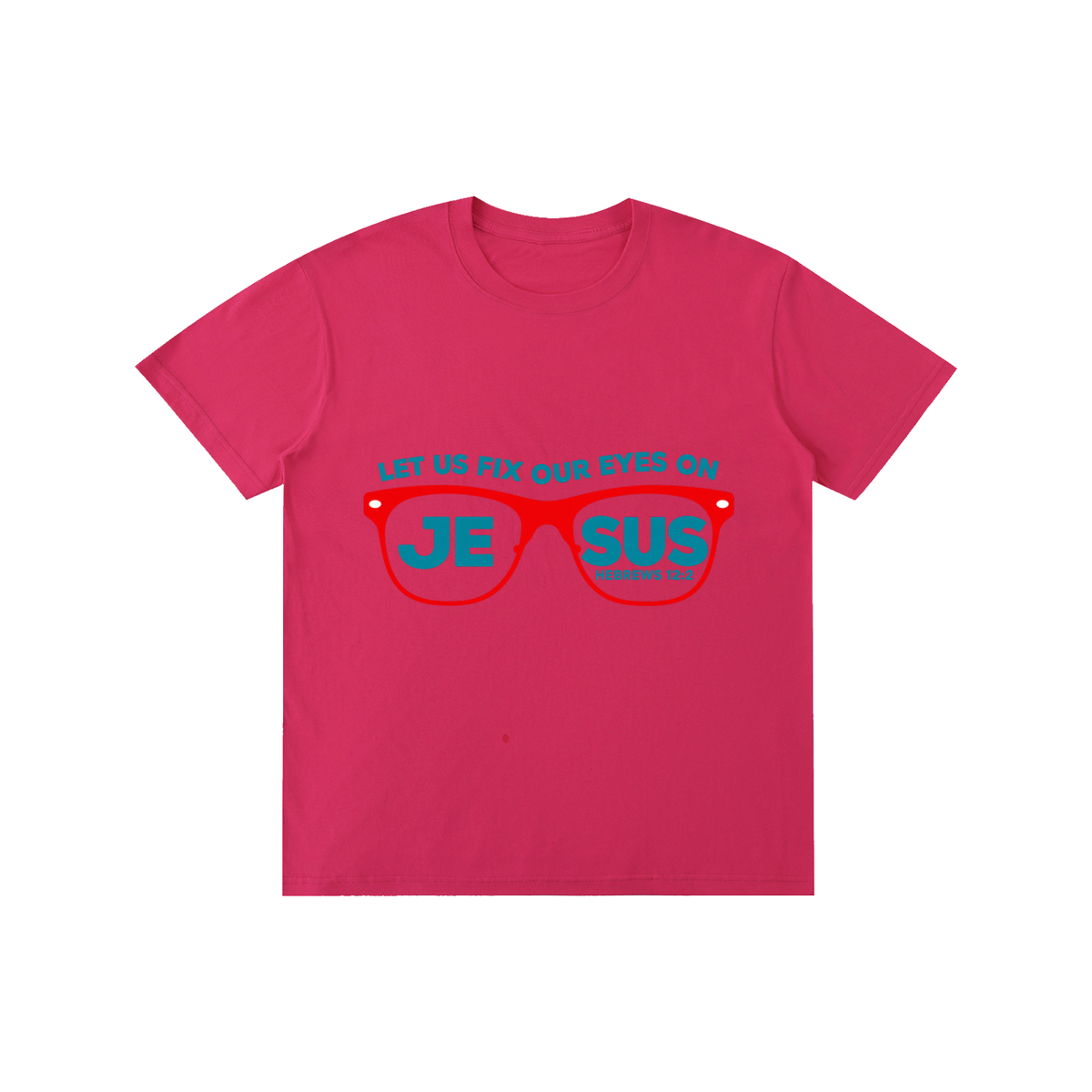Pure Cotton Unisex T-Shirt Let us fix our eyes on Jesus
