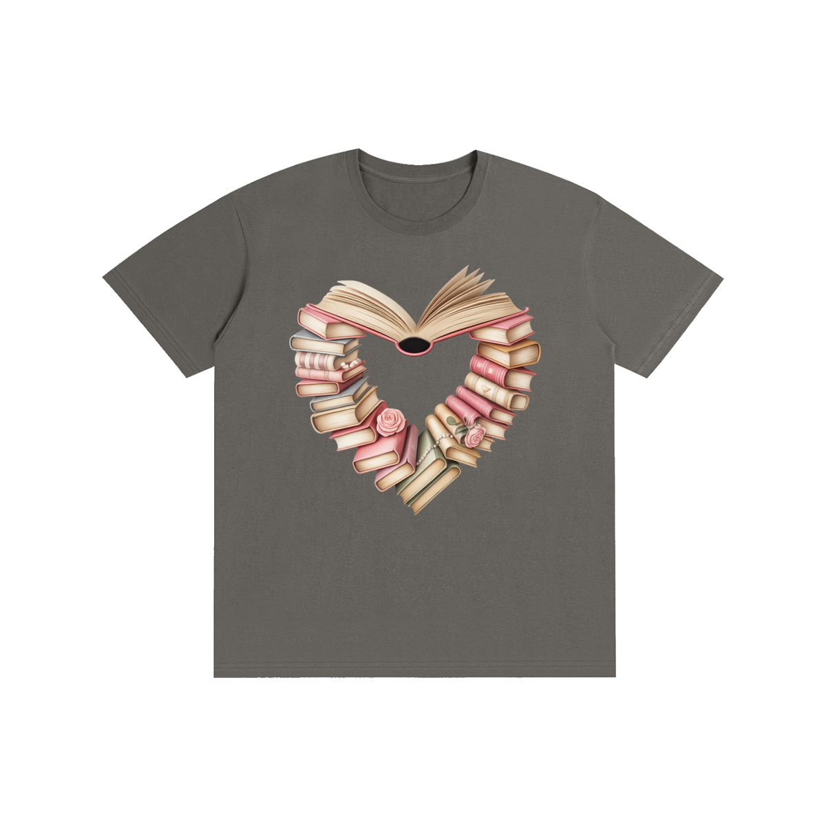 Pure Cotton Unisex T-Shirt heartbooks