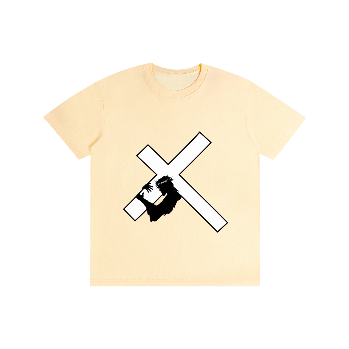 Pure Cotton Unisex T-Shirt Carry your cross