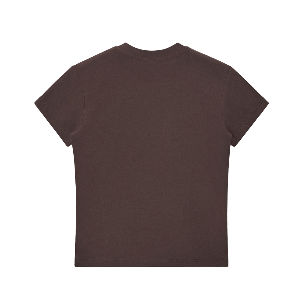 Essential Bodycon Crewneck T-Shirt border collie mom tattoo