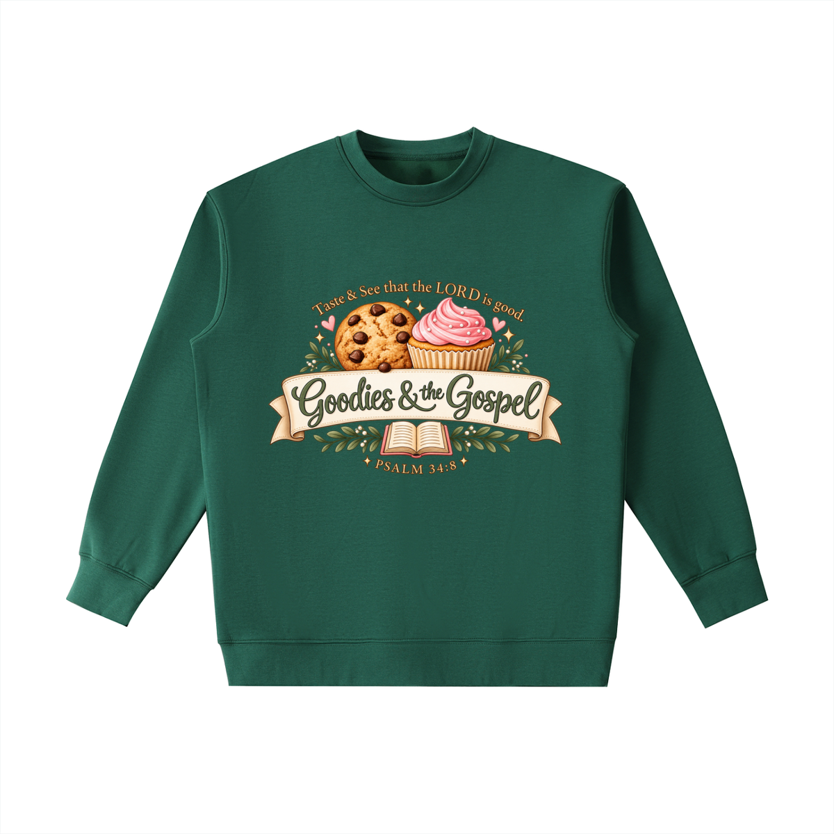Essential Heavyweight Crewneck Sweatshirt Taste and See