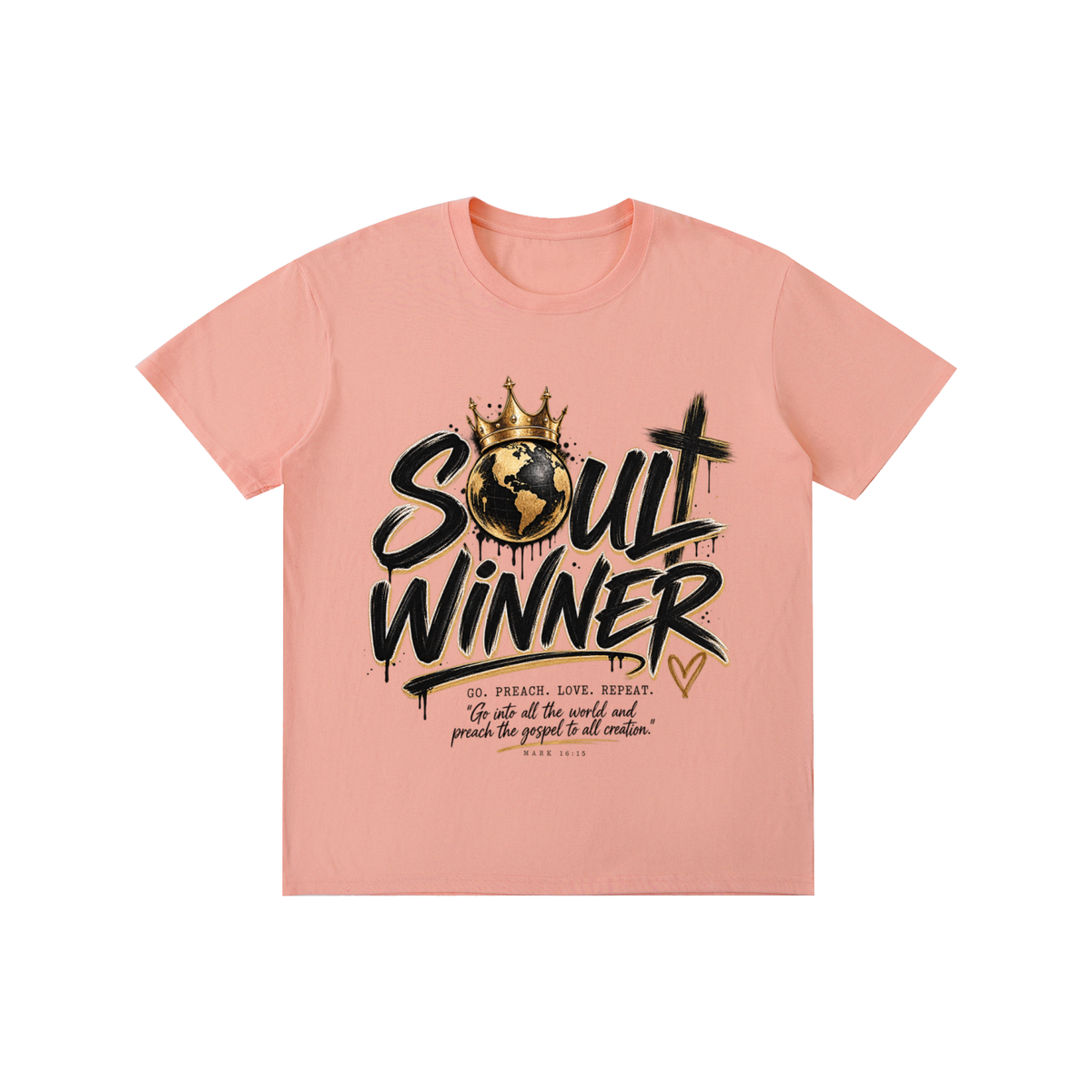 Pure Cotton Unisex T-Shirt Soul winner