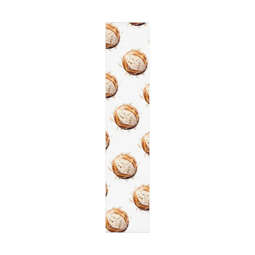 Botanical Cookie Pattern Gift Wrap — Neutral Baked Goods Wrapping Paper for Bakers & Food Lovers