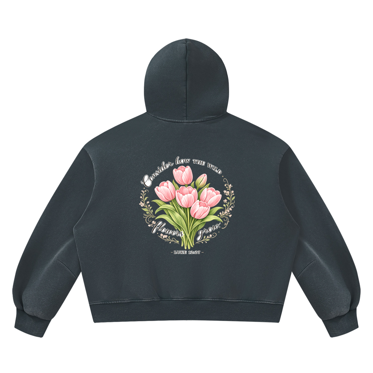 Unisex Vintage Wash Boxy Fleece Hoodie consider