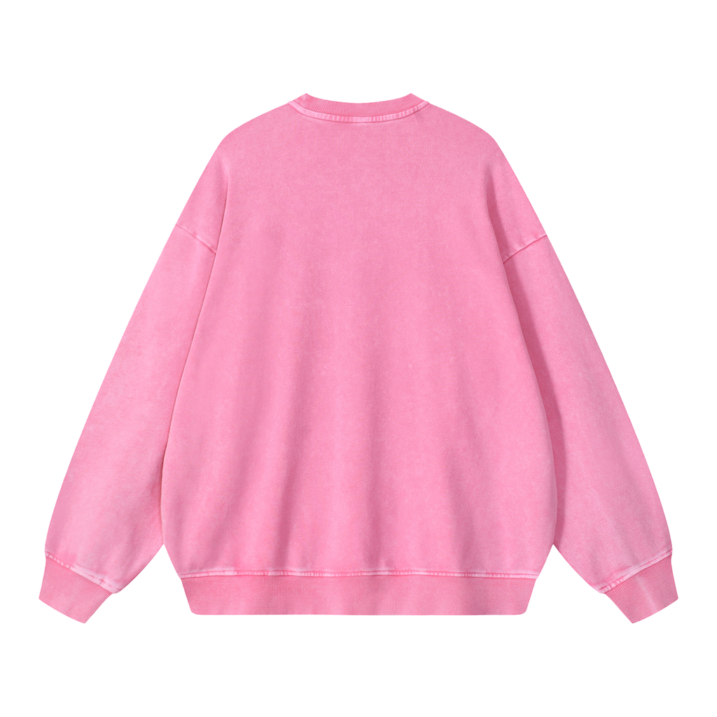 Snow Washed Oversized Sweatshirt