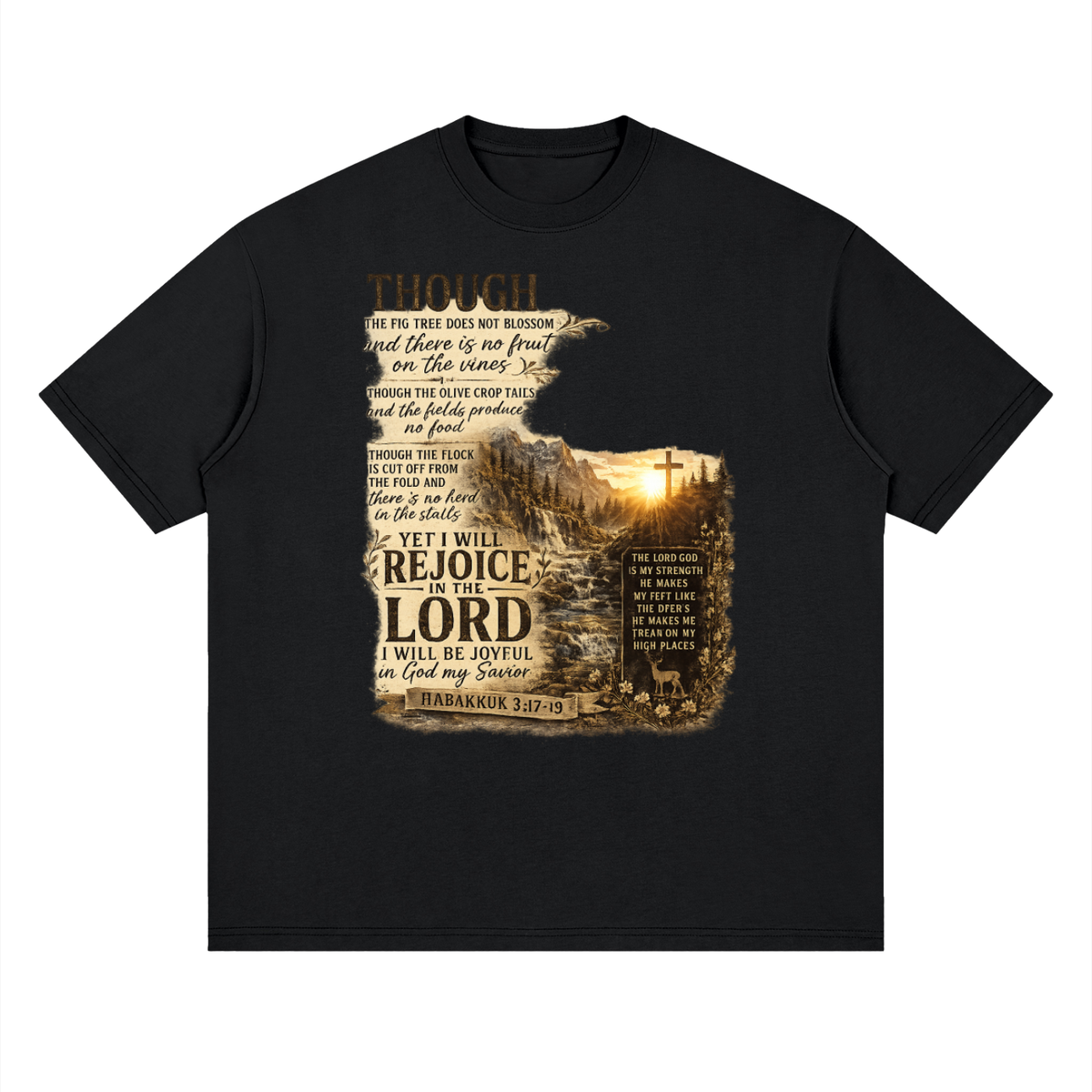 Streetwear Loose Drop Shoulder T-Shirt
