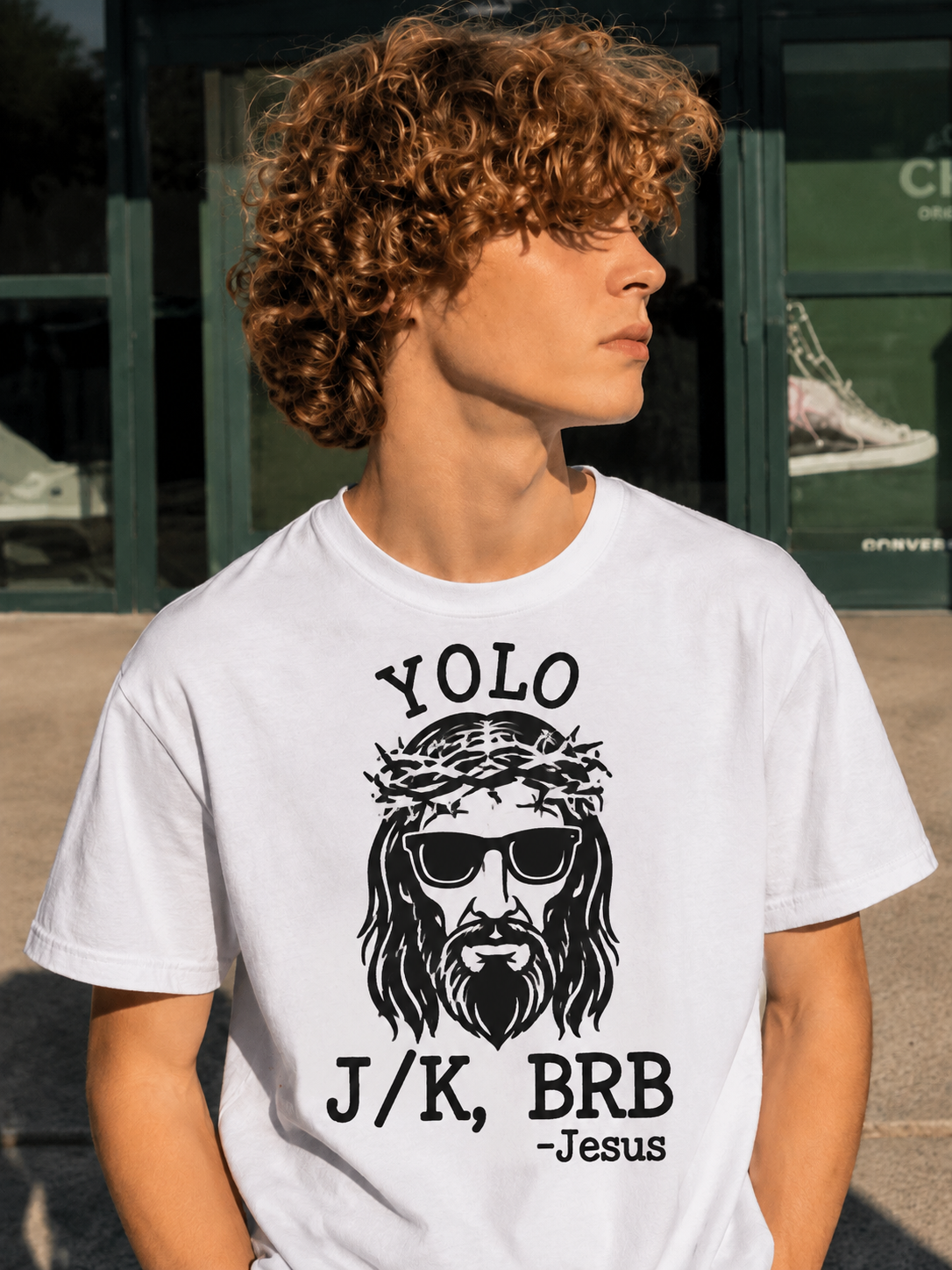 Pure Cotton Unisex T-Shirt YOLO just kidding I’ll be back
