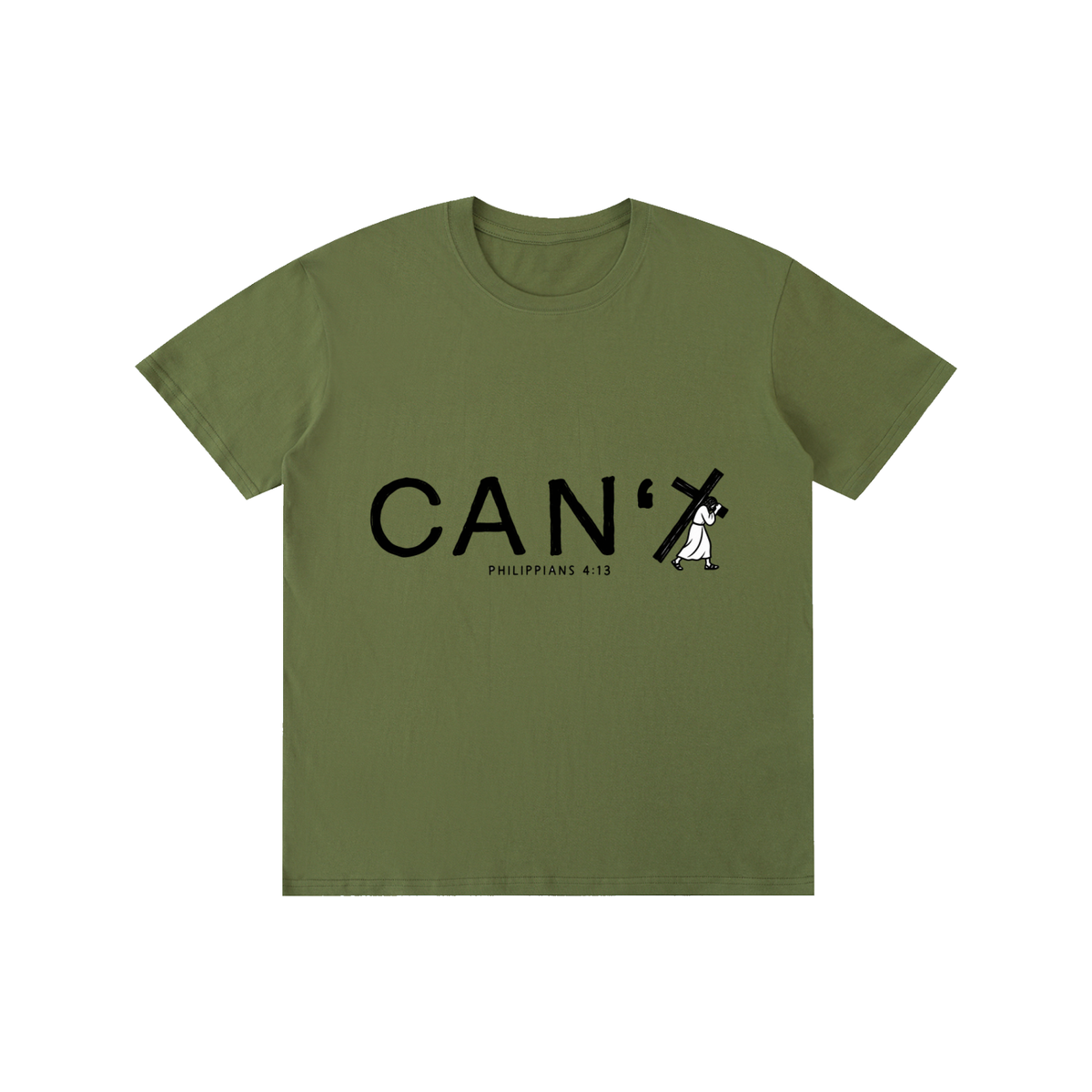 Pure Cotton Unisex T-Shirt Can