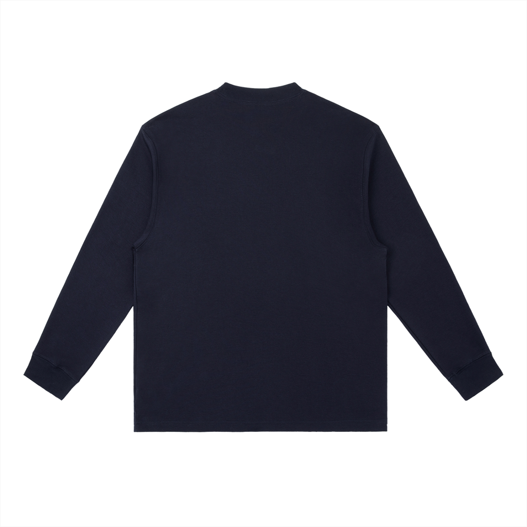 Essential Crewneck Long-Sleeve T-Shirt 10 commandments