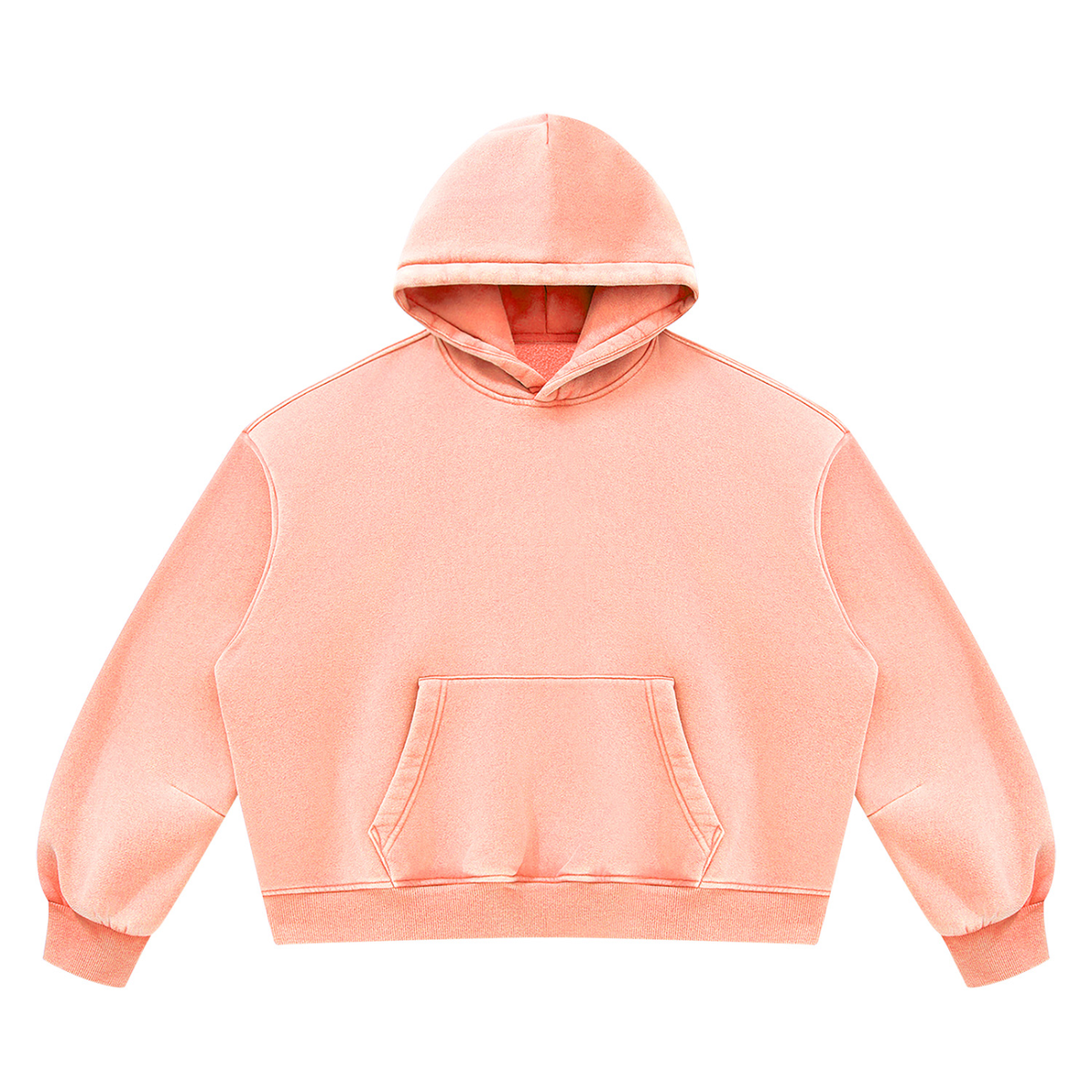 Unisex Vintage Wash Boxy Fleece Hoodie consider