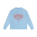 Acid Wash Oversize Long Sleeve T-Shirt Grace looks good on you