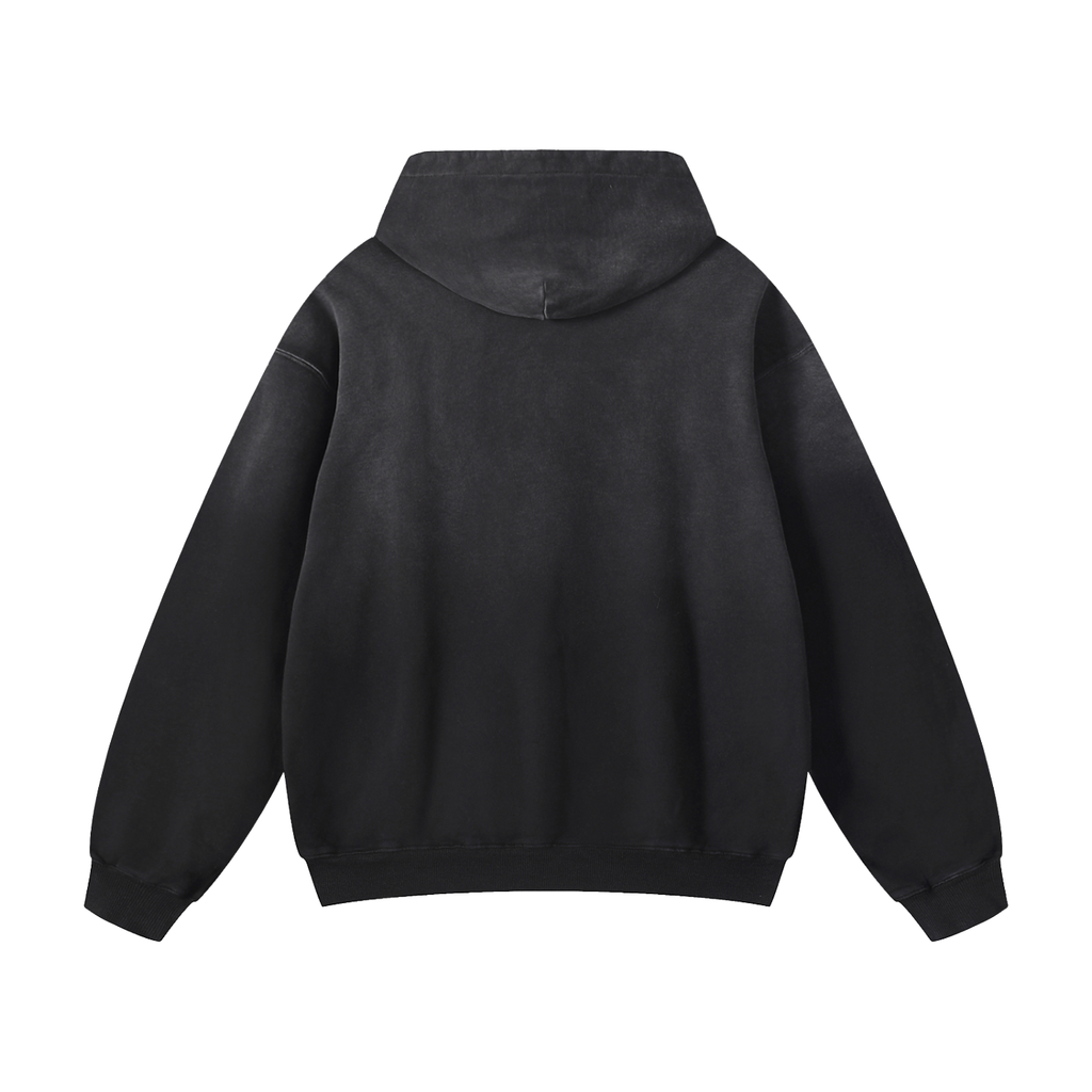 Heavyweight Sunfade Oversized Hoodie God is in control