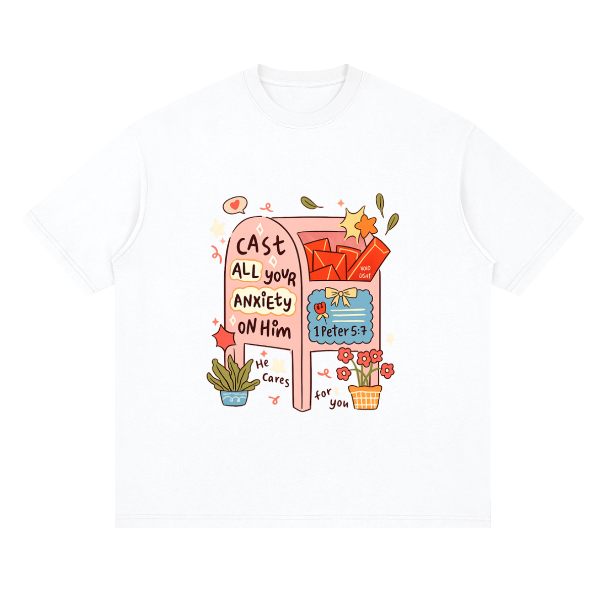 Streetwear Loose Drop Shoulder T-Shirt