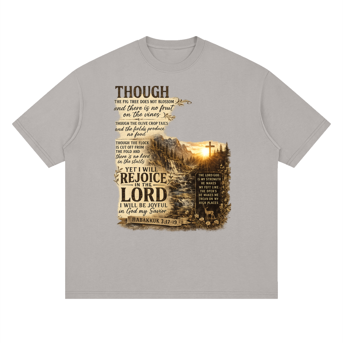 Streetwear Loose Drop Shoulder T-Shirt