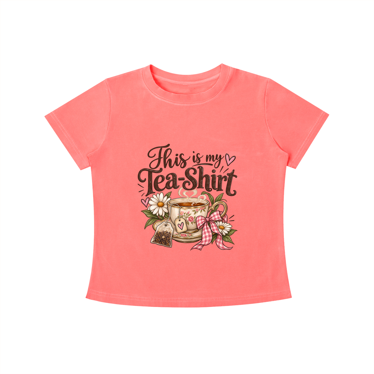 Vintage Wash Slim Fit T-shirt Teashirt
