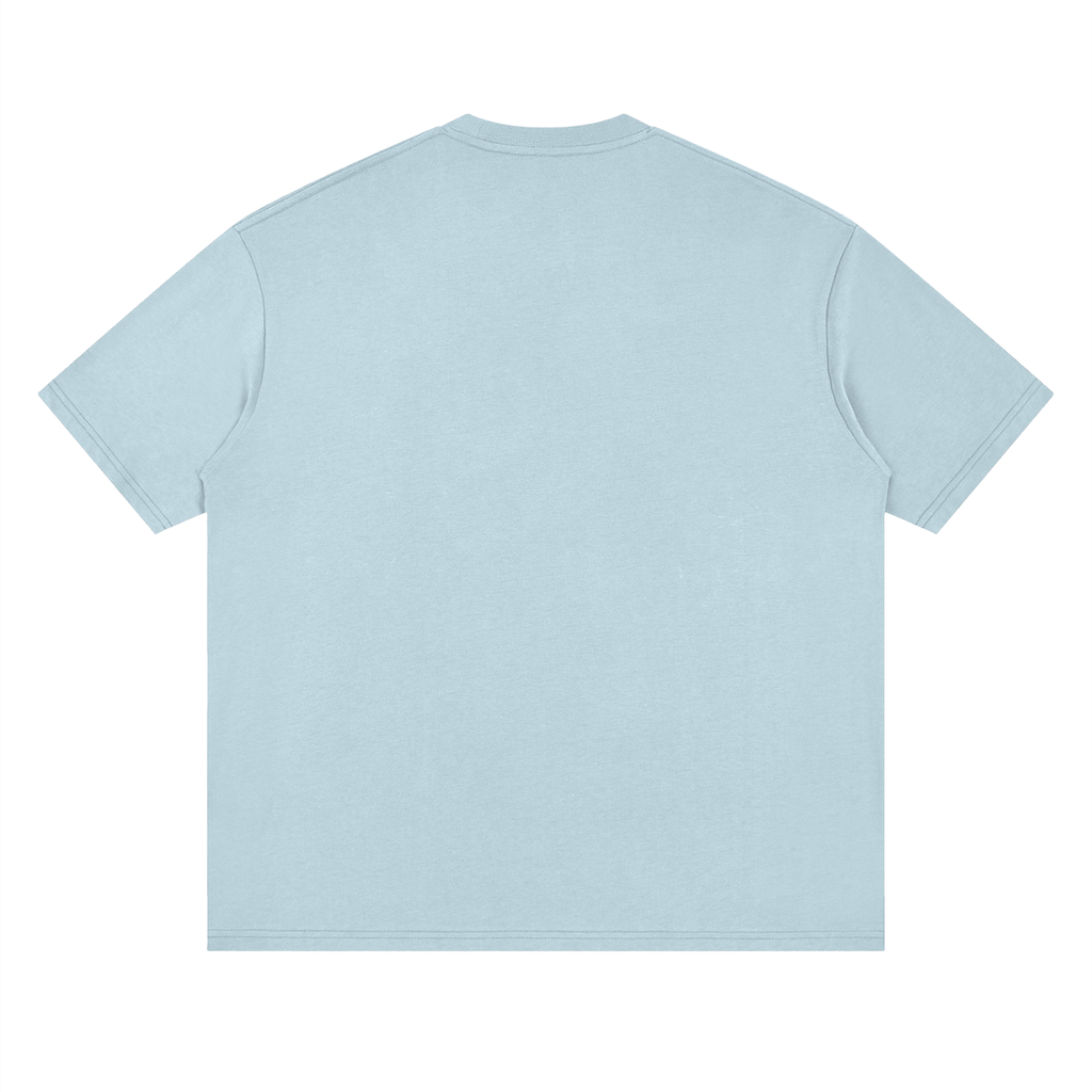 Streetwear Loose Drop Shoulder T-Shirt Sea of forgetfulness