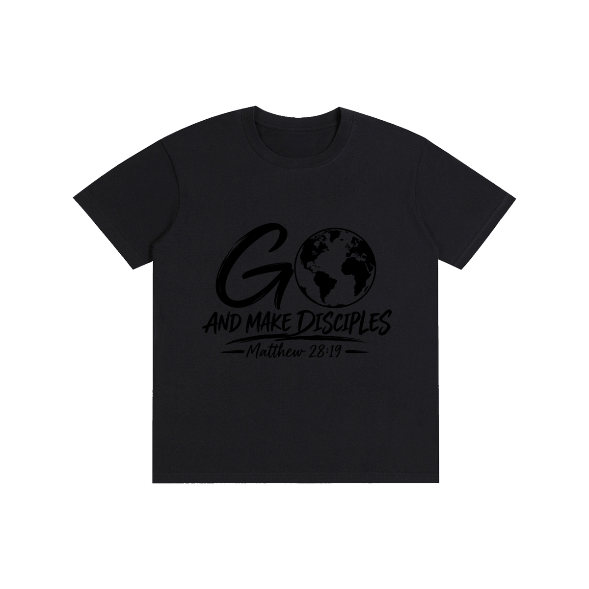 Pure Cotton Unisex T-Shirt Go and make disciples
