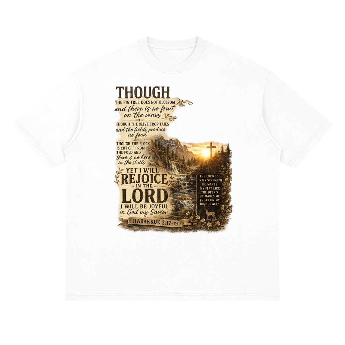 Streetwear Loose Drop Shoulder T-Shirt