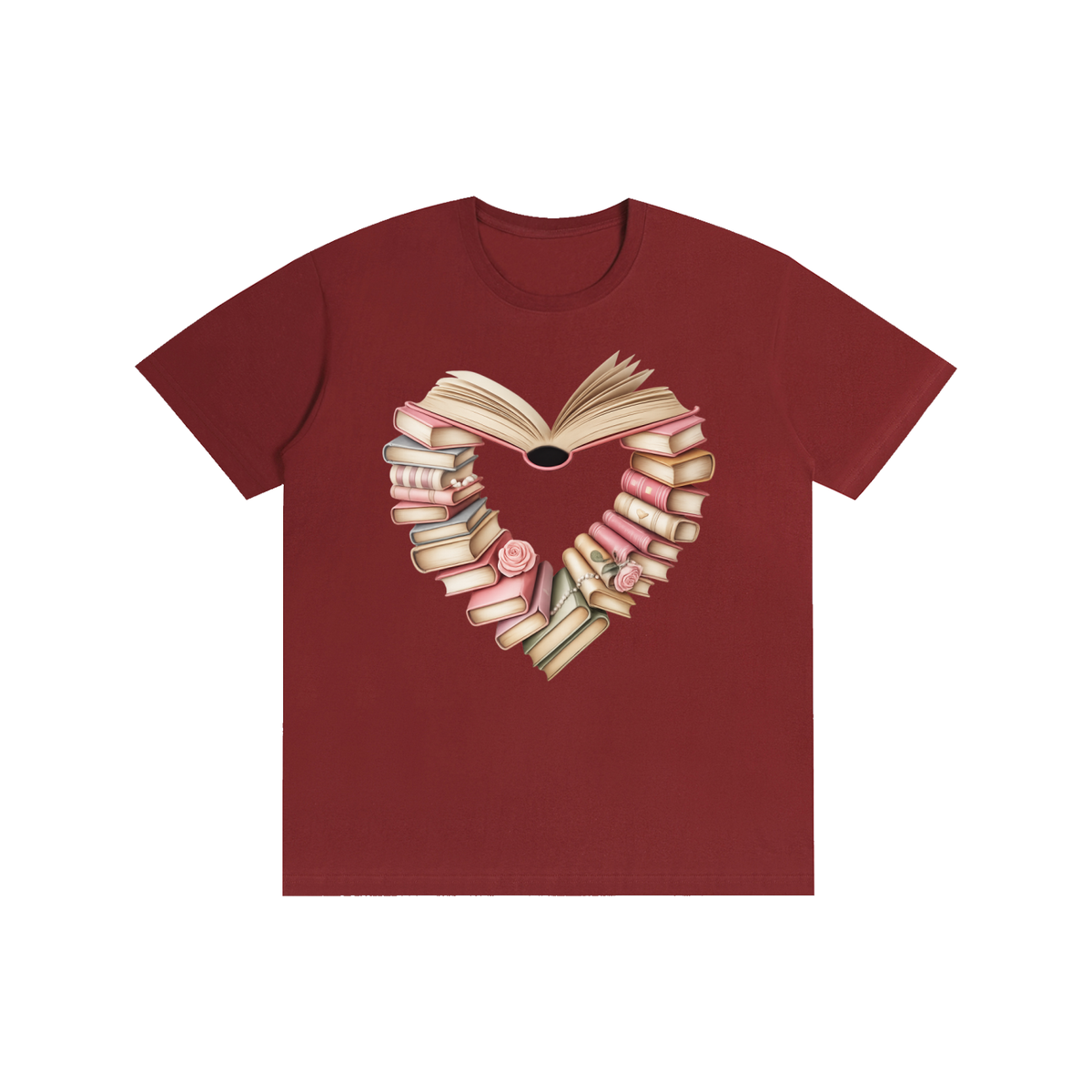 Pure Cotton Unisex T-Shirt heartbooks