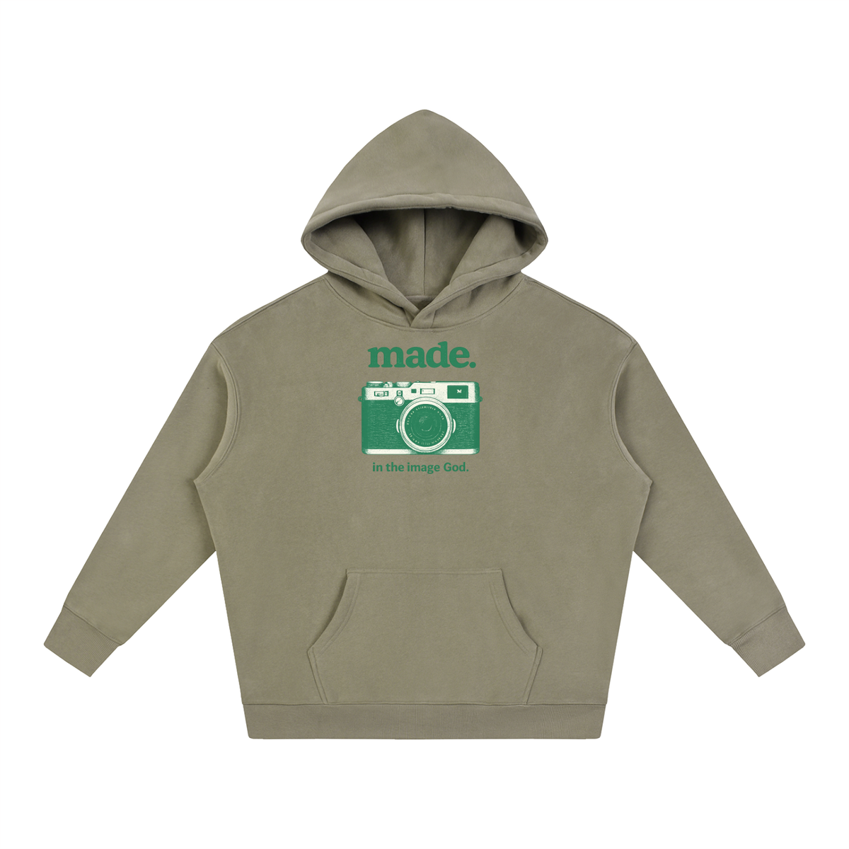 Oversize Fleeced Hoodie