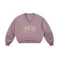 Women’s Crop V-Neck Sweatshirt Made for More