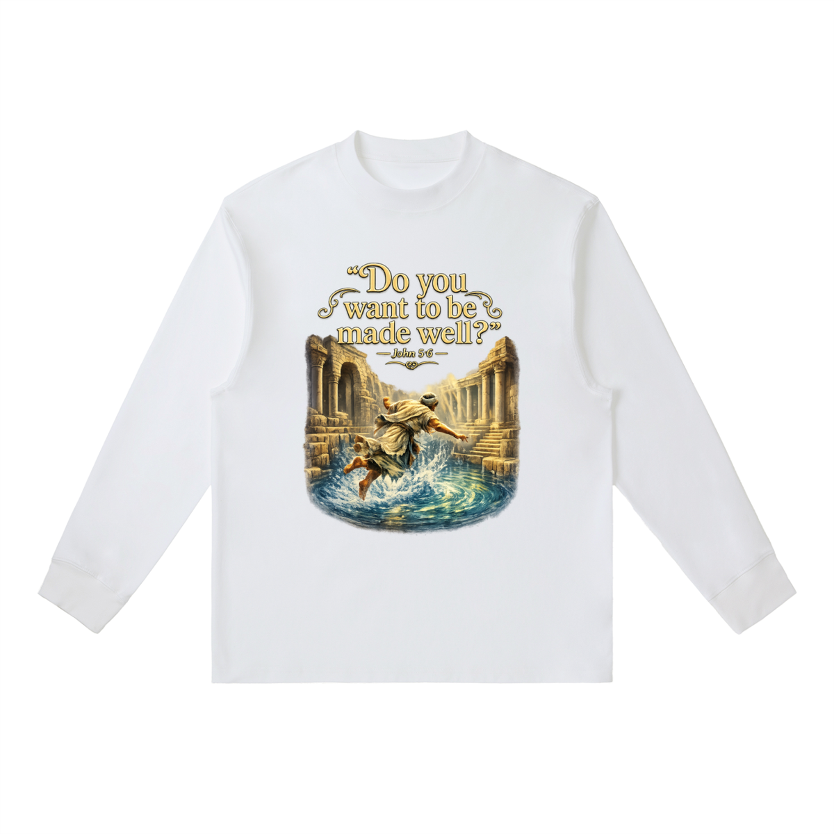 Essential Crewneck Long-Sleeve T-Shirt