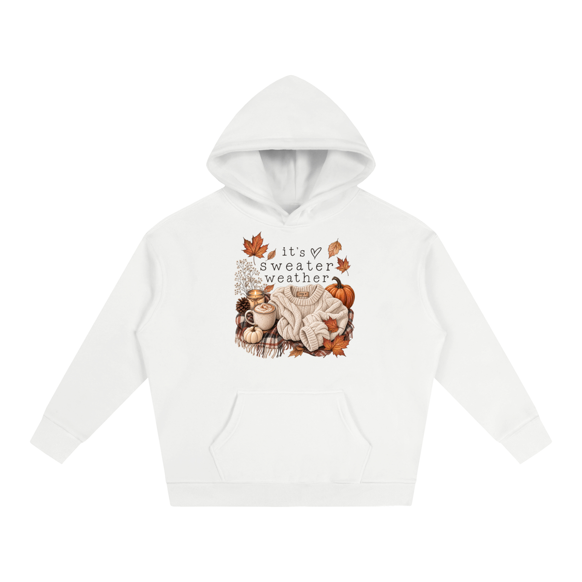 Oversize Fleeced Hoodie