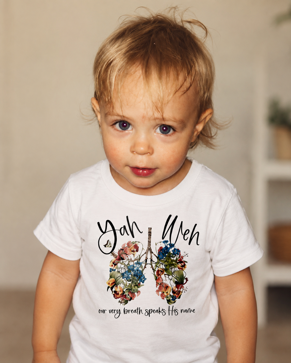 Pure Cotton Unisex T-Shirt Yahweh lungs