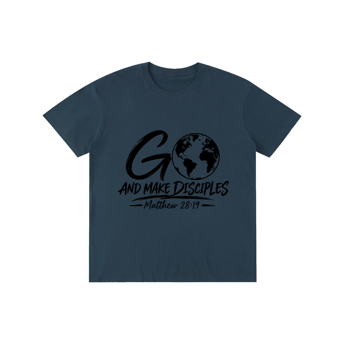 Pure Cotton Unisex T-Shirt Go and make disciples