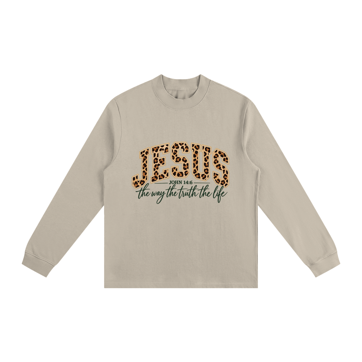 Essential Non-Shrink Mock Neck Sweatshirt