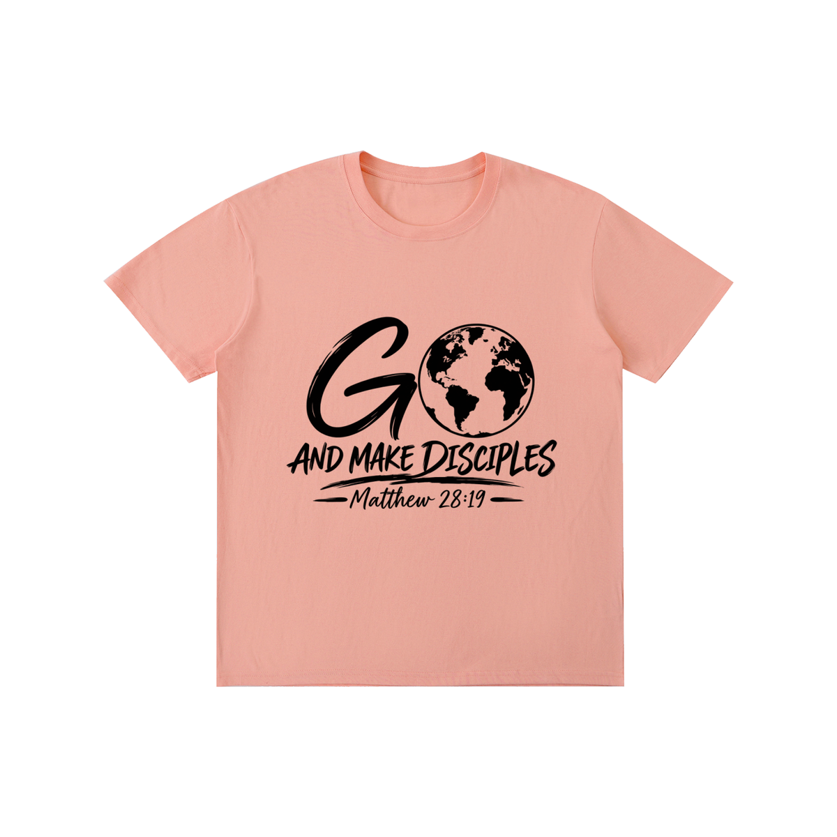 Pure Cotton Unisex T-Shirt Go and make disciples