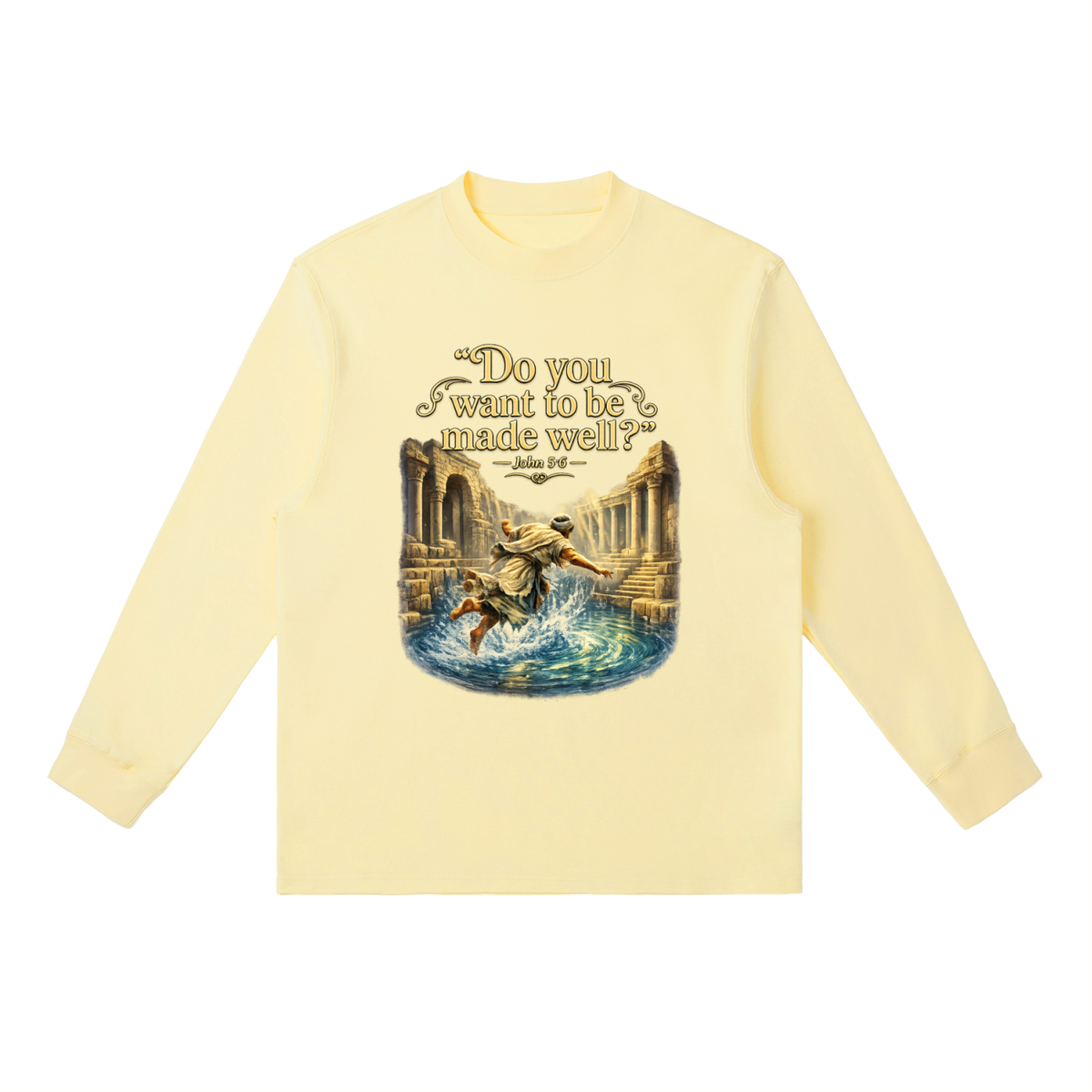 Essential Crewneck Long-Sleeve T-Shirt