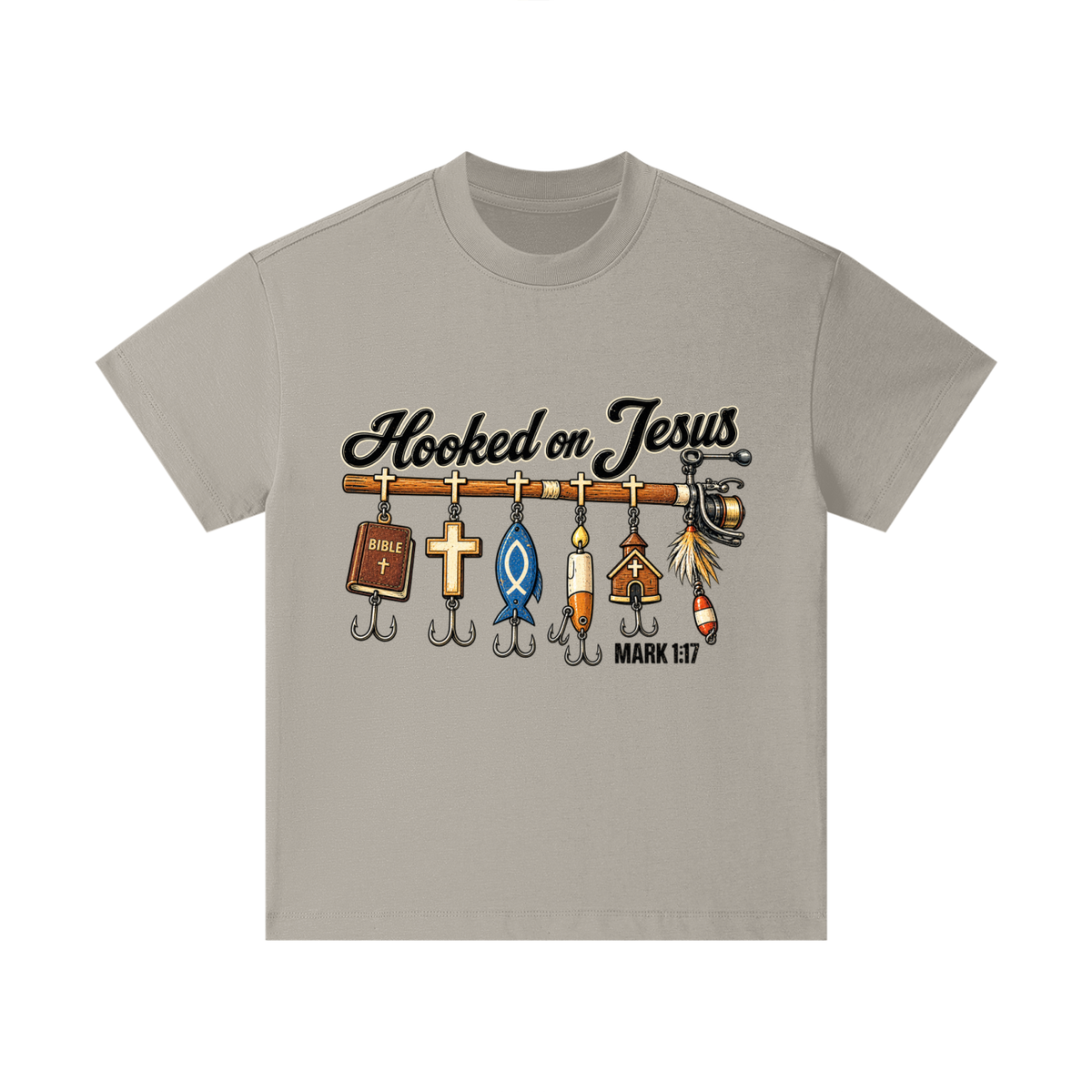 Pure Cotton Essential Kids T-Shirt HookedonJesus