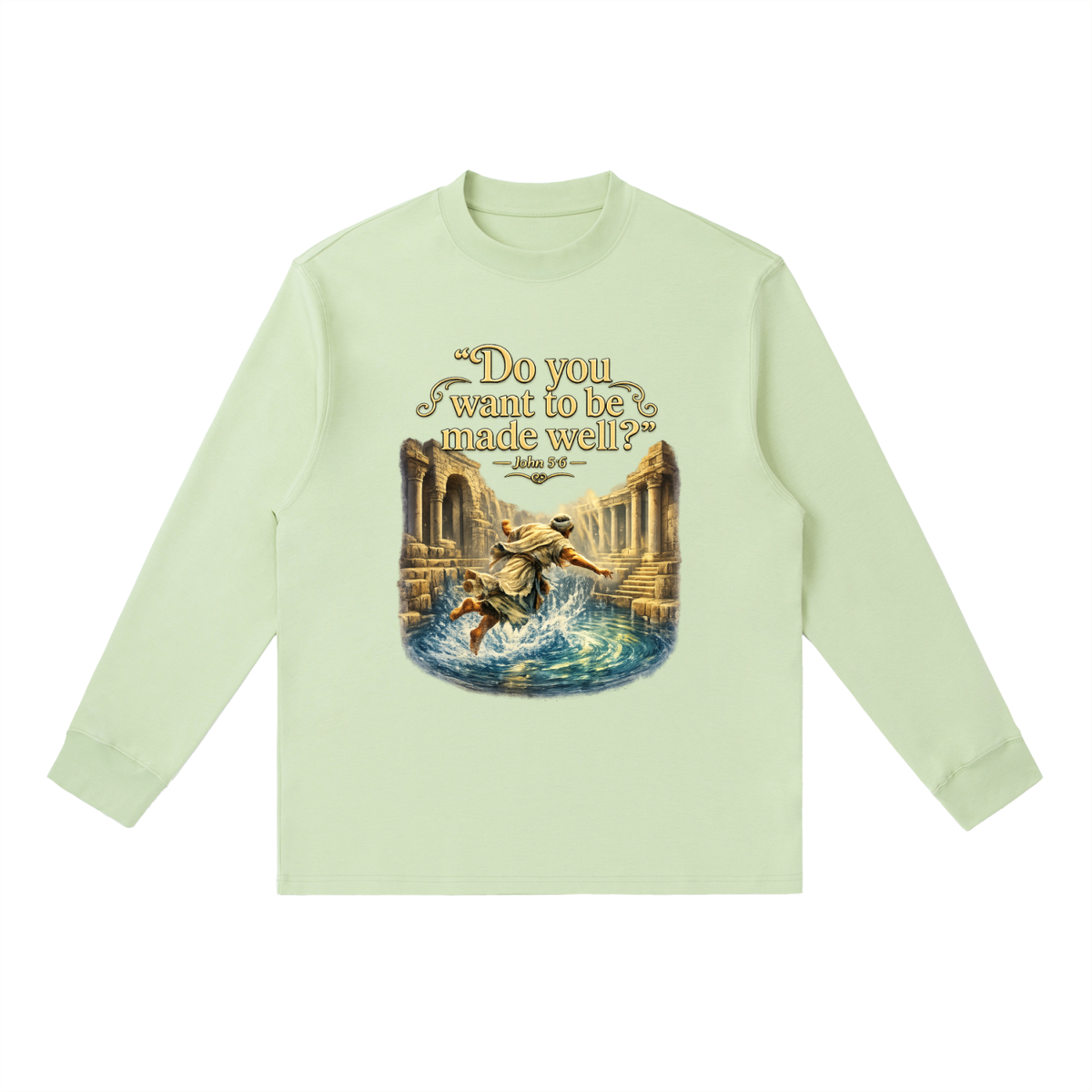 Essential Crewneck Long-Sleeve T-Shirt