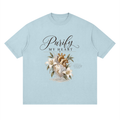 Streetwear Loose Drop Shoulder T-Shirt Purify my heart