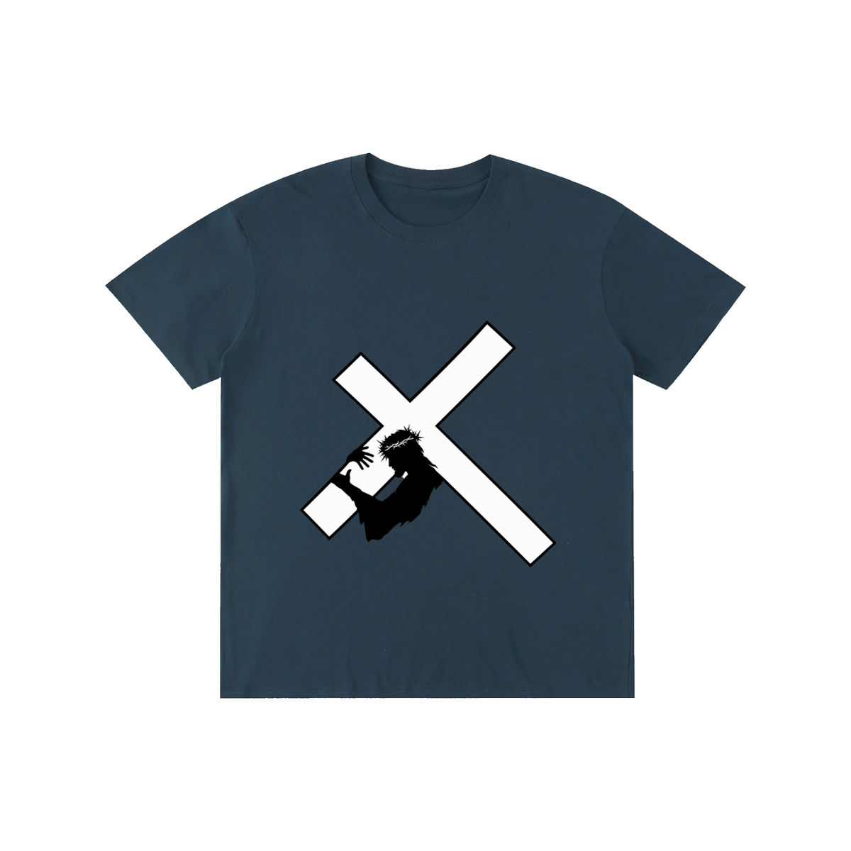 Pure Cotton Unisex T-Shirt Carry your cross