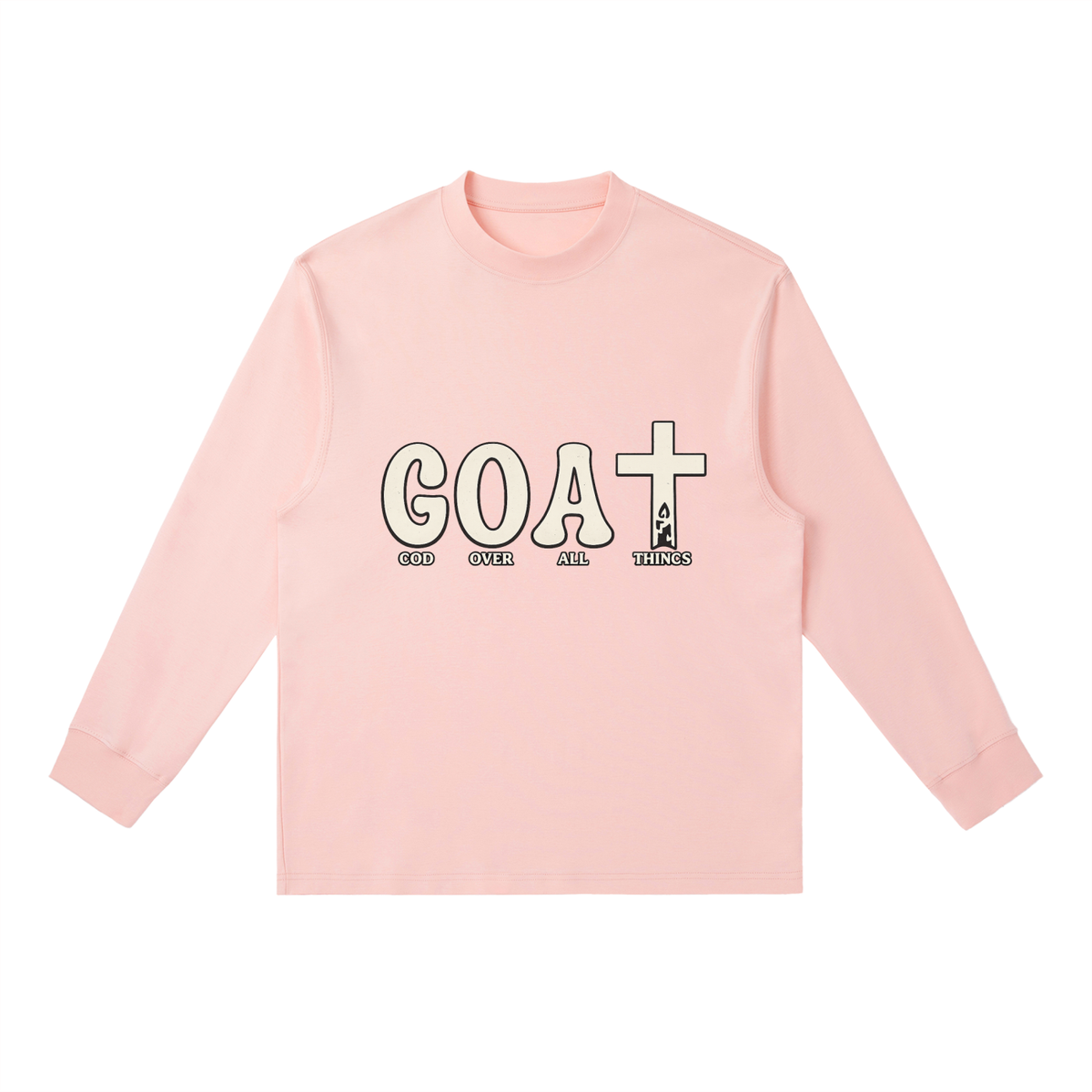 Essential Crewneck Long-Sleeve T-Shirt GOAT