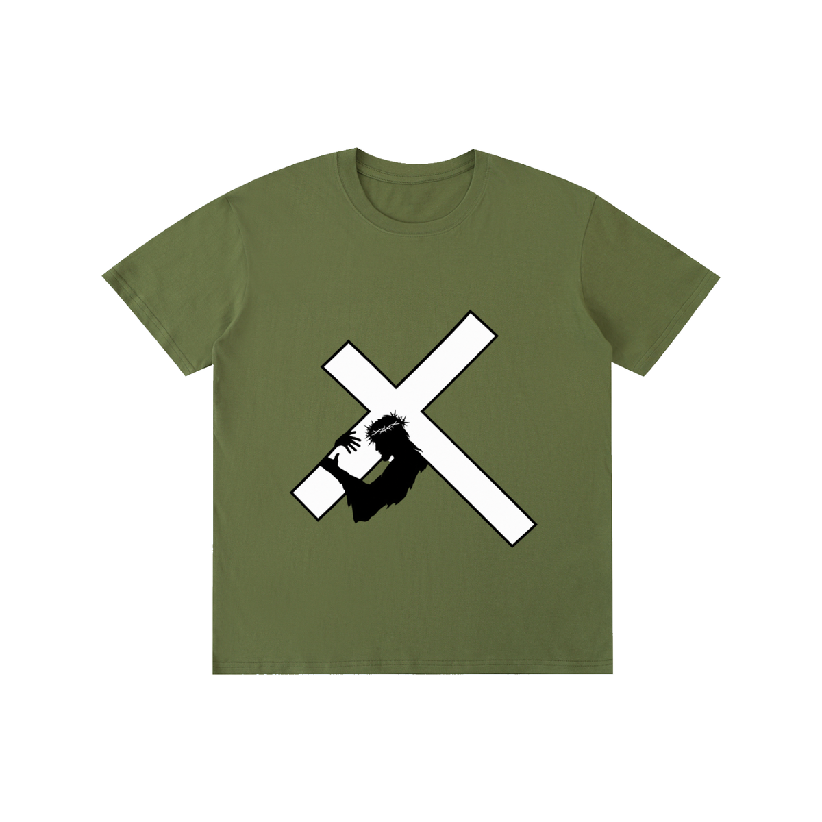 Pure Cotton Unisex T-Shirt Carry your cross